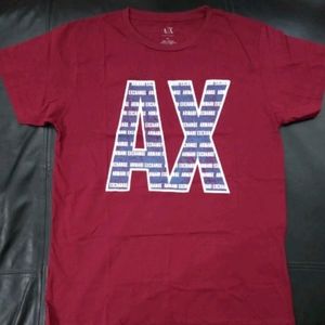 Armani Exchange  Cotton AX Logo size L -T Shirt -NWT